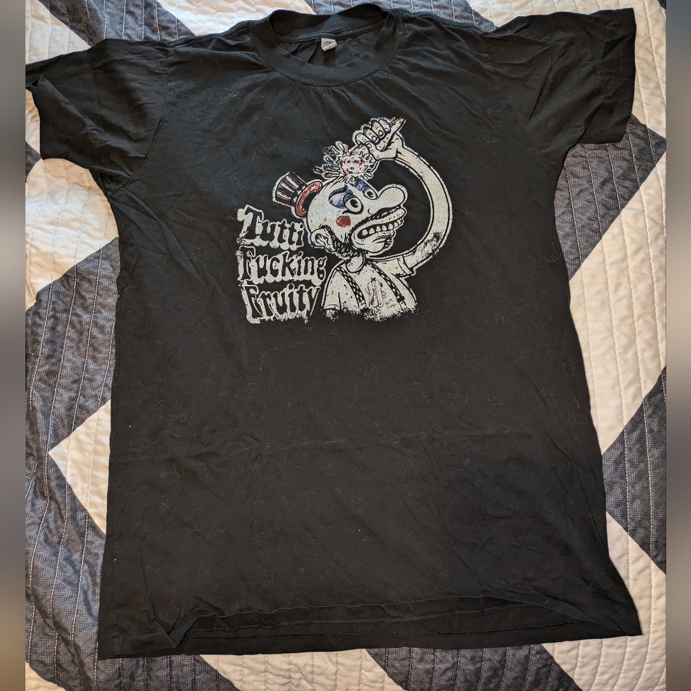 Limited Print Captain Spaulding Mens Soft Black Tee
